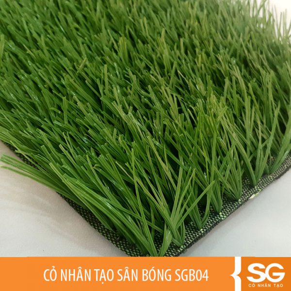 Mẫu cỏ nhân tạo sân bóng đá mini 5,7 người giá rẻ, chiều co cỏ là 50mm