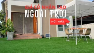Giá cỏ nhân tạo ngoài trời