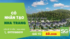 bán thảm cỏ nhân tạo tại Nha Trang