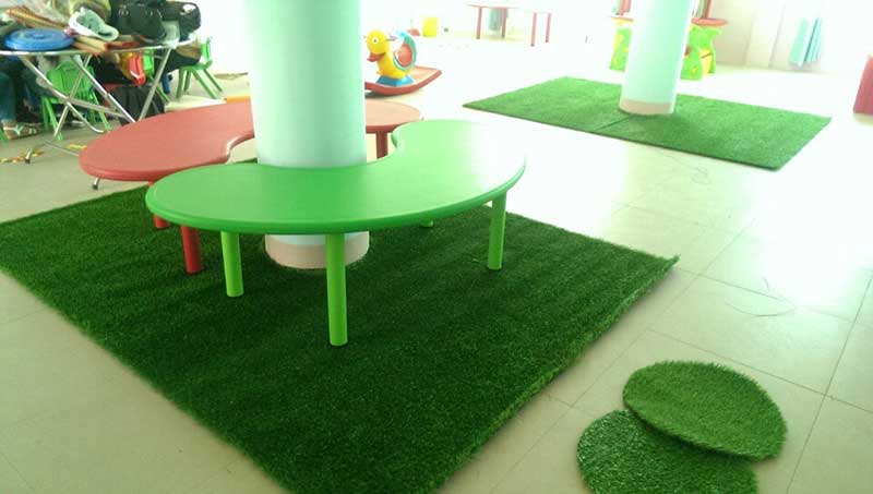 Giá bán lẻ thảm cỏ nhân tạo trên thị trường hiện nay 8 Thiết kế sân chơi cho trẻ em trường mầm non