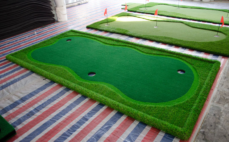 Thảm cỏ nhân tạo sân Golf tiêu chuẩn 10 Thảm cỏ nhân tạo sân Golf - Thảm tập putting golf