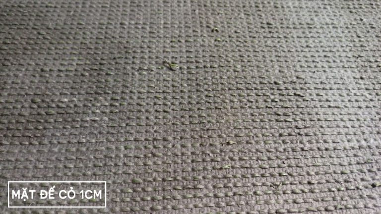 Hình mẫu Thảm cỏ nhân tạo sân vườn 1cm - Mặt trước