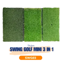 Thảm tập Swing Golf Mat Mini 3 in 1