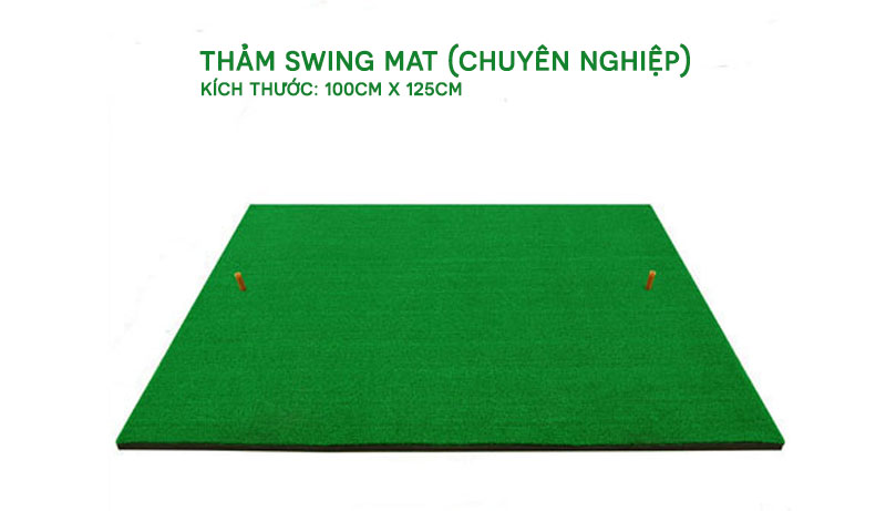 Thảm tập Golf tại nhà Swing golf và Putter golf 5 Thảm Swing Mat 3D tại nhà