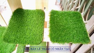Giá bán lẻ thảm cỏ nhân tạo mới nhất