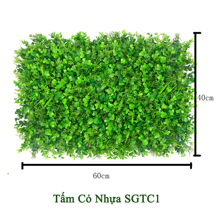 Các loại tấm cỏ nhân tạo và Vỉ cỏ nhựa trang trí tường 12 Tấm cỏ nhựa trang trí tường