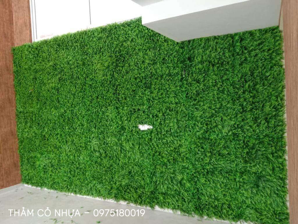 Thảm cỏ nhựa treo tường