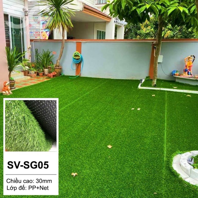 Thảm cỏ nhân tạo 3cm giá rẻ