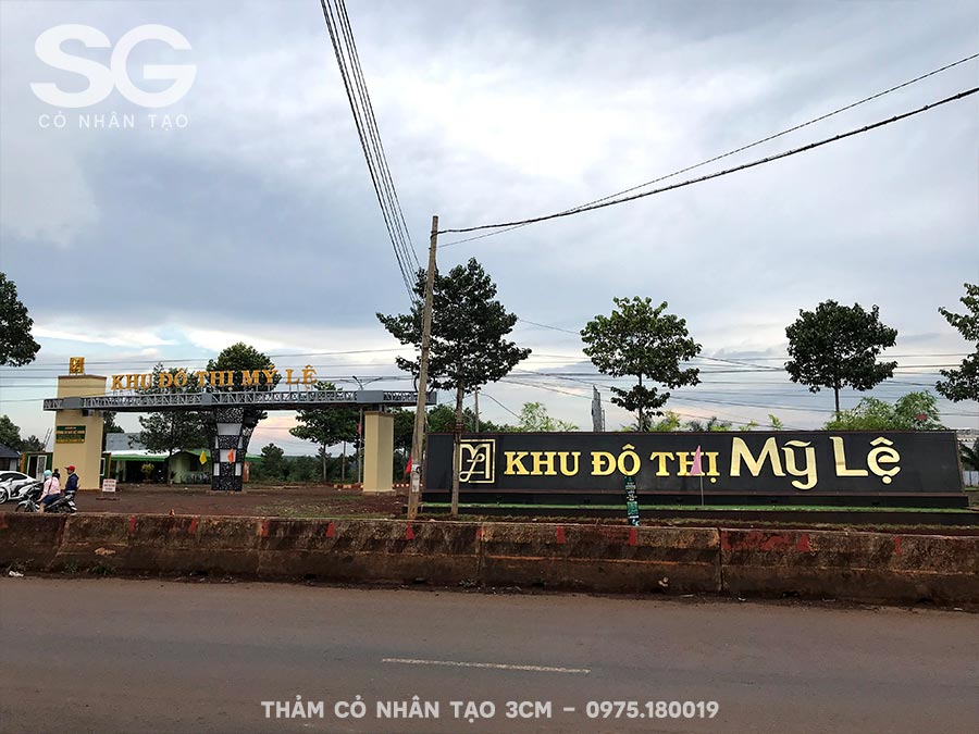 Thi công thảm cỏ nhân tạo 3cm