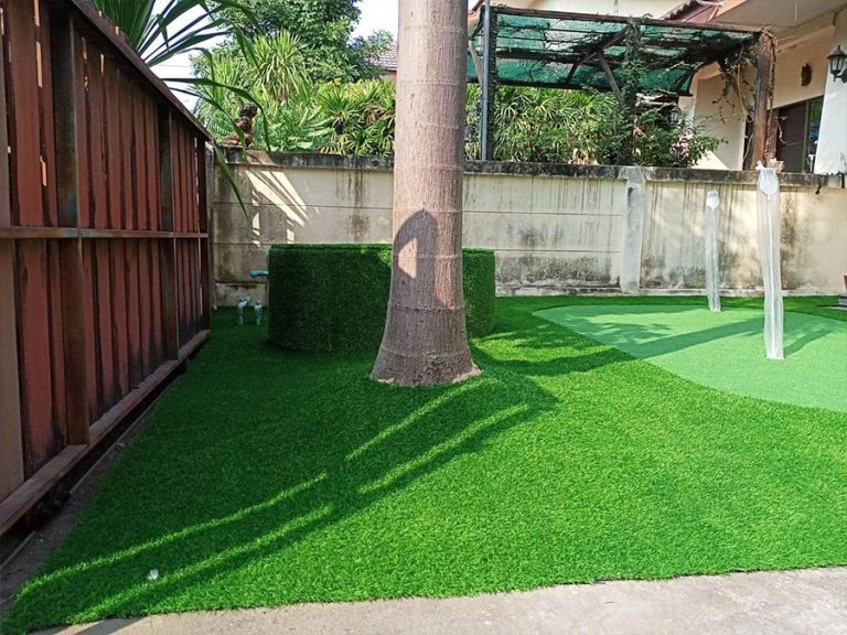 Thiết kế và thi công sân tập golf mini trong sân vườn