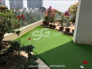 Công trình thi công sân golf mini tại quận 2