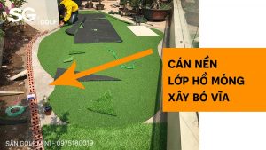 Công trình thi công sân golf mini tại quận 2