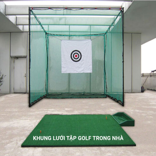 Khung lưới tập golf trong nhà