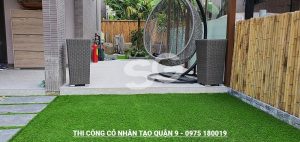 Thi công cỏ nhân tạo quận 9