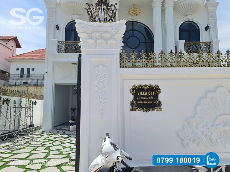 Thi công cỏ nhân tạo - tường cây giả Vũng Tàu