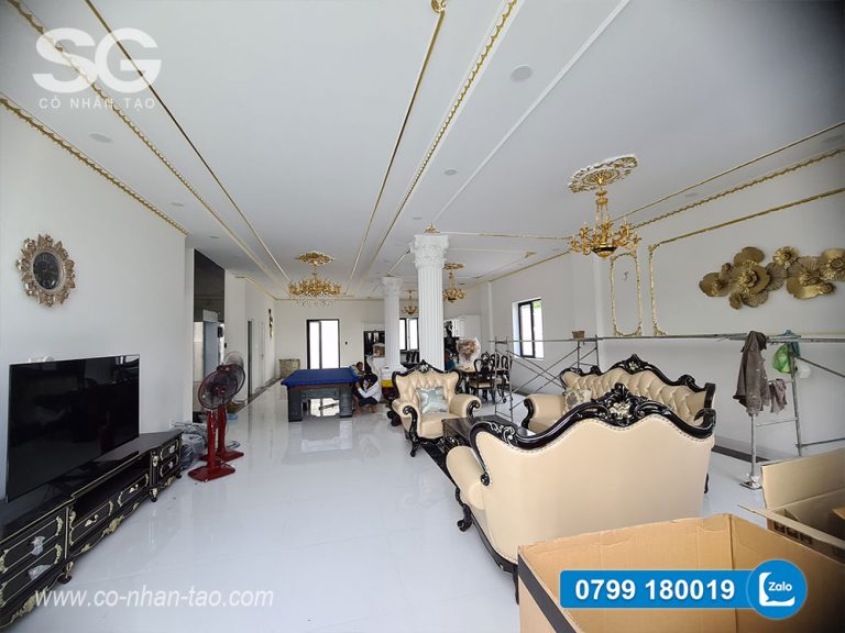 Thi công cỏ nhân tạo - tường cây giả Vũng Tàu