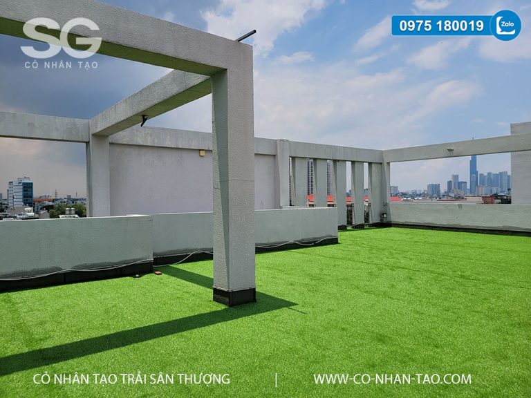 Cỏ nhân tạo sân thượng
