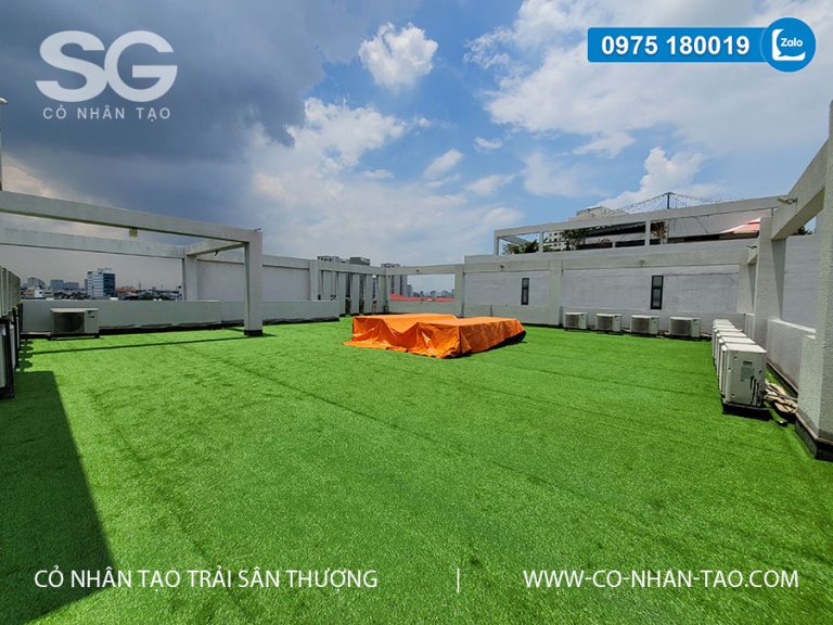 Cỏ nhân tạo sân thượng