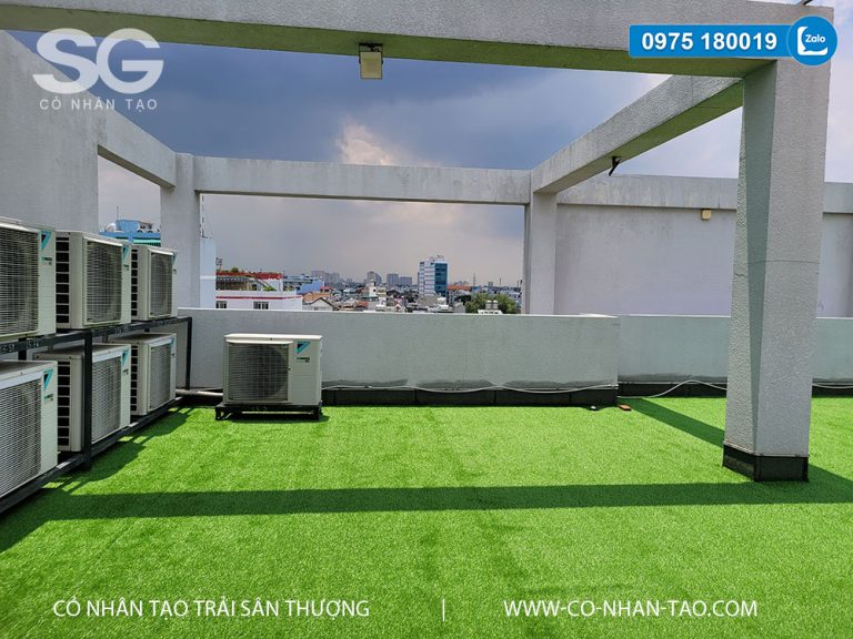 Cỏ nhân tạo sân thượng