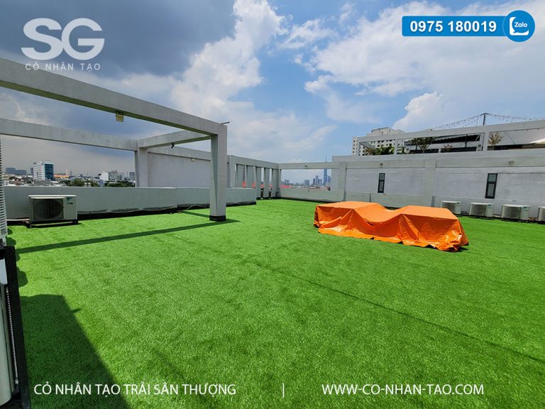 Cỏ nhân tạo sân thượng