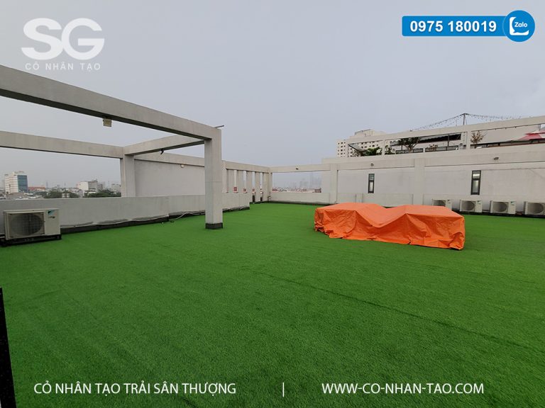 Cỏ nhân tạo sân thượng
