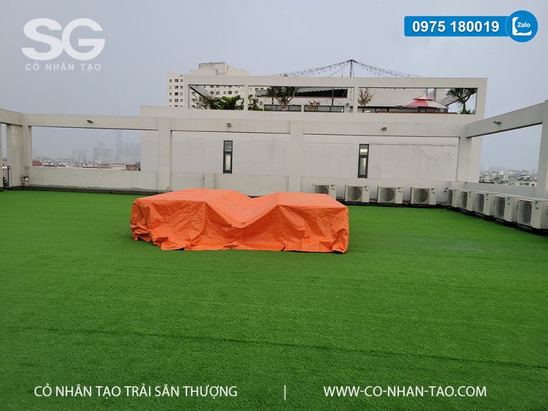 Cỏ nhân tạo sân thượng