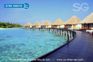 Rơm nhân tạo - Mái tranh nhân tạo