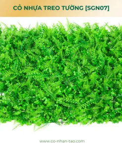Tấm cỏ nhựa dán tường - Dương xỉ tai chuột