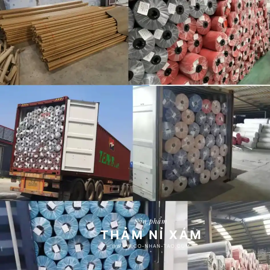Đóng gói và vận chuyển thảm nỉ trải sàn