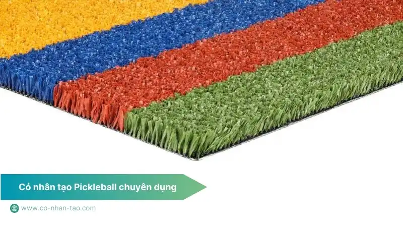 Cỏ nhân tạo sân Pickleball nên dùng
