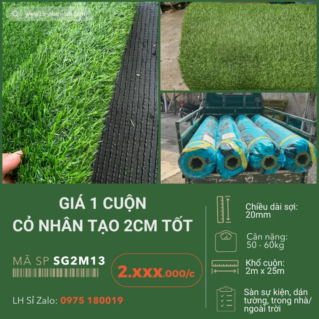 Cỏ nhân tạo SG