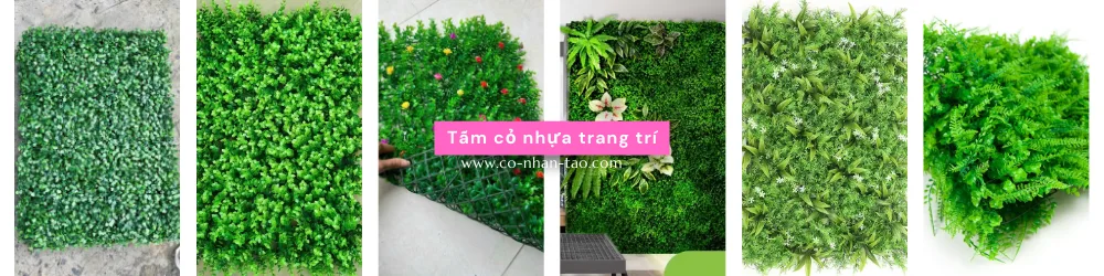 giá tấm cỏ nhựa treo tường