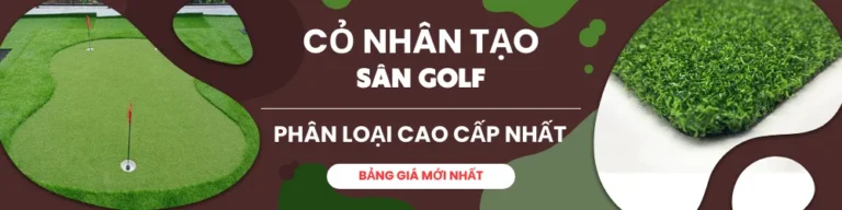 bảng giá cỏ nhân tạo sân golf