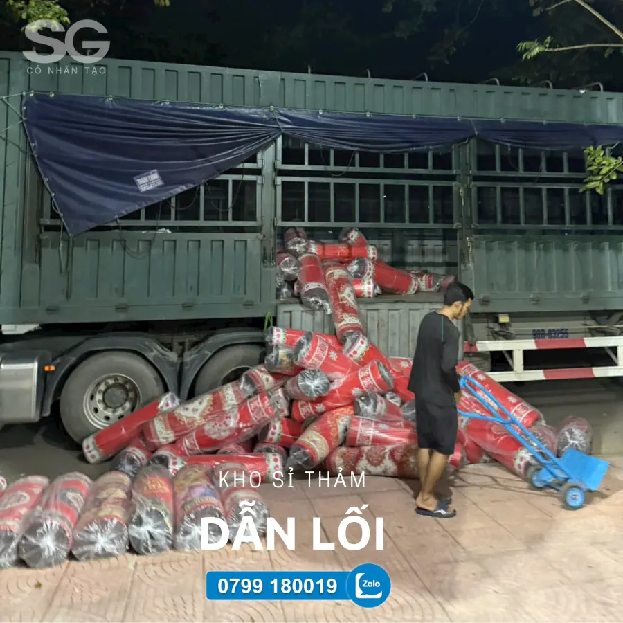 Tổng kho thảm dấn lối số lượng lớn