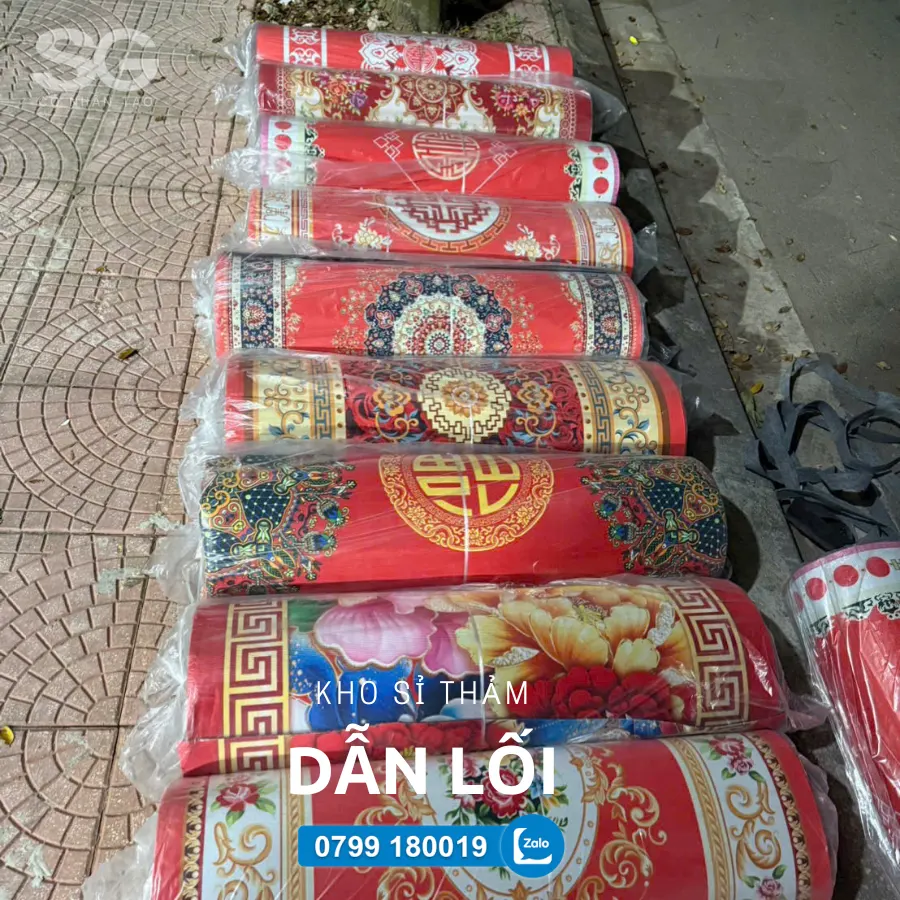 Thảm dẫn lối đa dạng mẫu