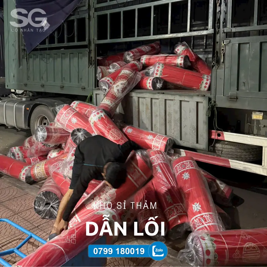 Tổng kho thảm dấn lối số lượng lớn