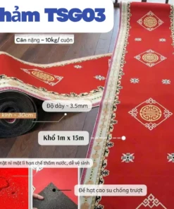 Thảm dẫn lối trải hành lang đẹp