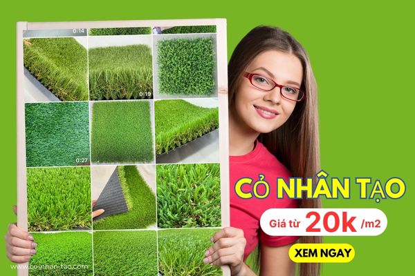 Cỏ nhân tạo 1.5cm giá rẻ