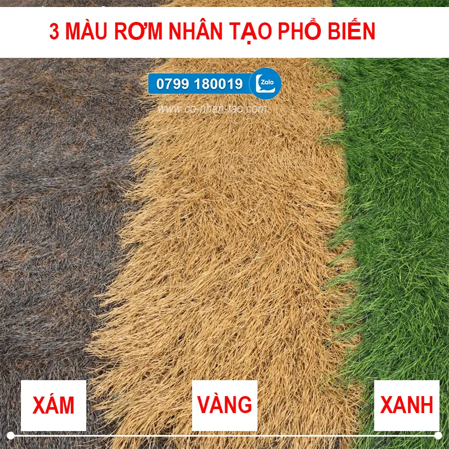 Thảm rơm nhân tạo các loại