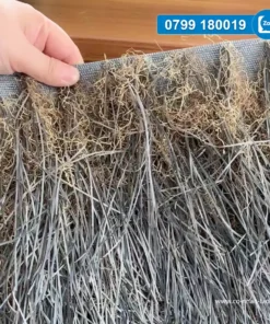 Rơm nhân tạo màu xám