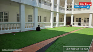 Cỏ nhân tạo trải sân ở Kiên Giang