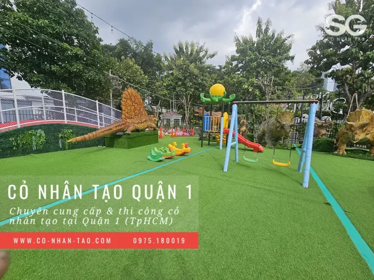 Cỏ nhân tạo Quận 1