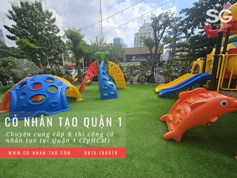 Cỏ nhân tạo Quận 1