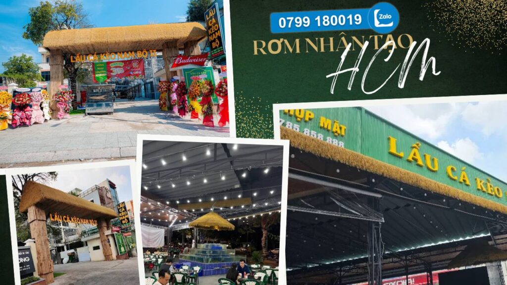 Rơm nhân tạo HCM