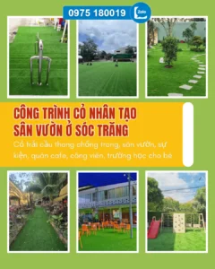 Cỏ nhân tạo Sóc Trăng