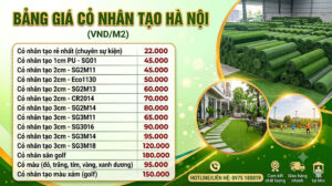 Cỏ nhân tạo Hà Nội