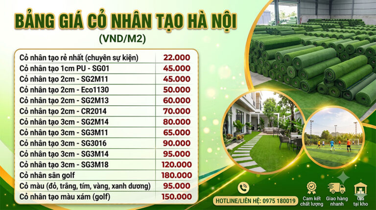 Cỏ nhân tạo Hà Nội
